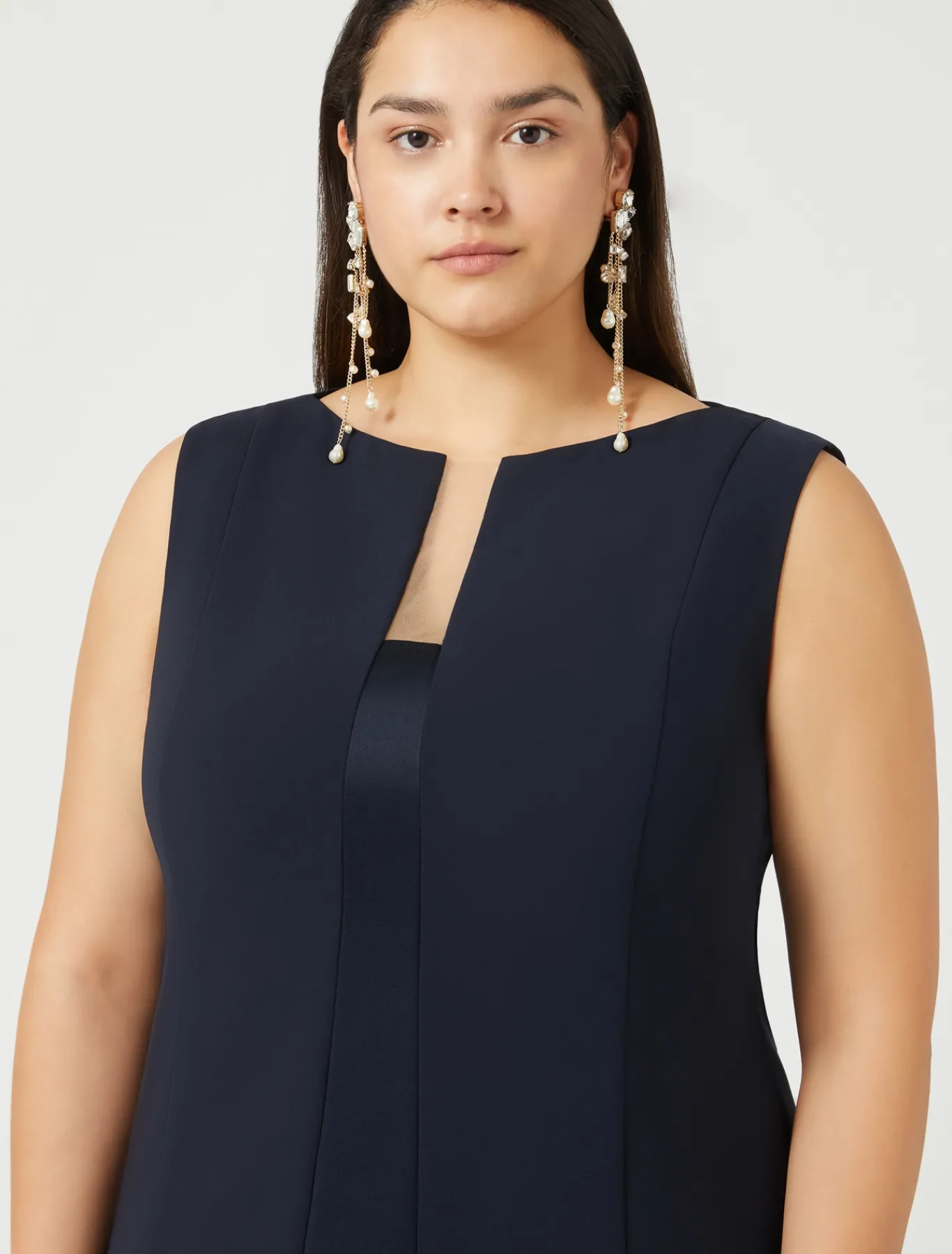 Marina Rinaldi Bluse | Camicie & Bluse*Top in cady triacetato BLUNOTTE