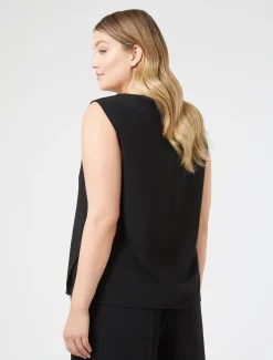 Marina Rinaldi Top & T-Shirt | Top & T-Shirt*Top in cady triacetato NERO