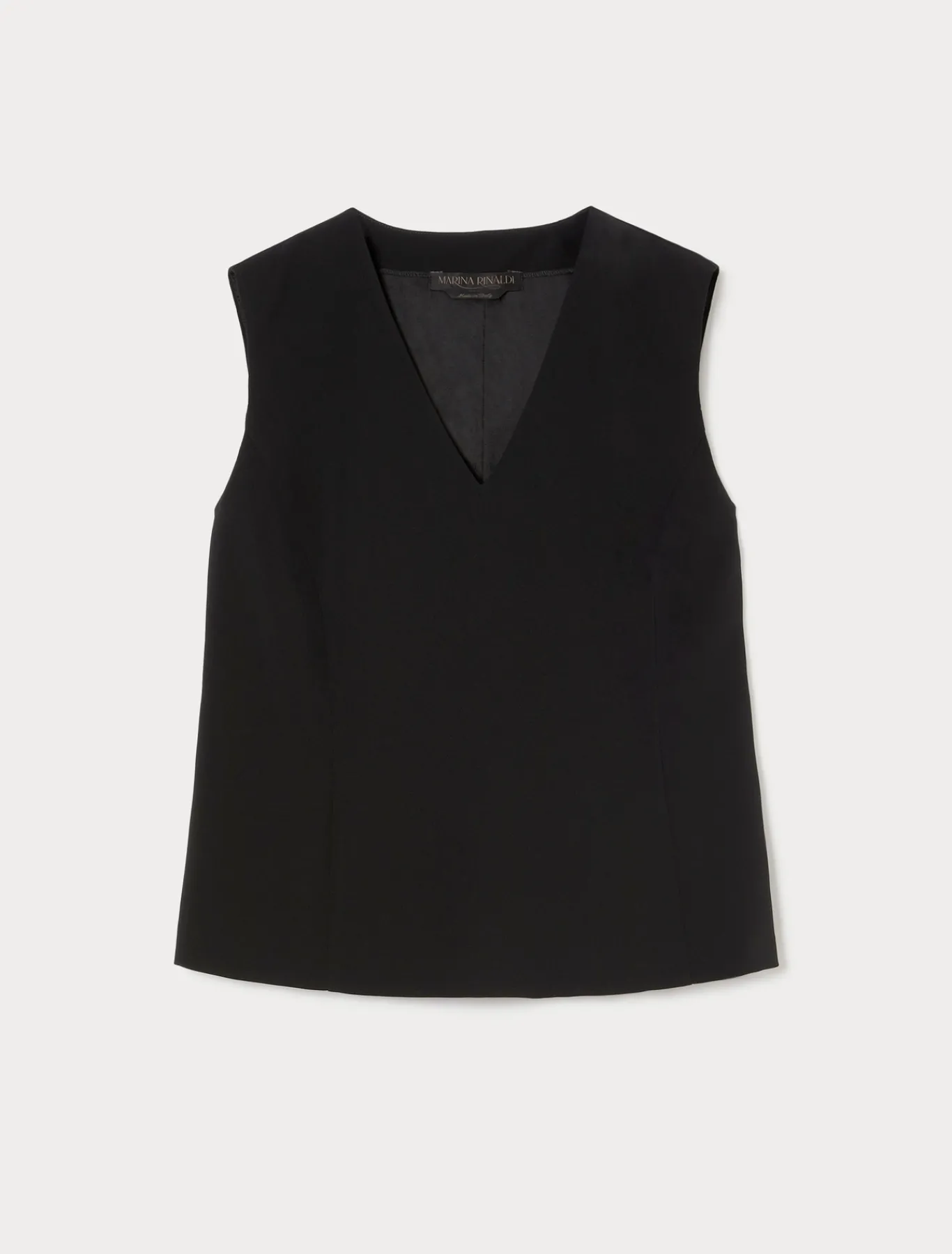 Marina Rinaldi Bluse | Camicie & Bluse*Top in cady triacetato NERO