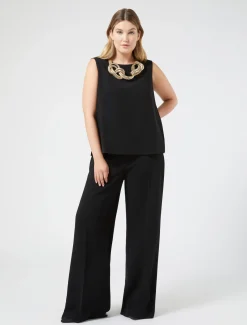 Marina Rinaldi Top & T-Shirt | Top & T-Shirt*Top in cady triacetato NERO
