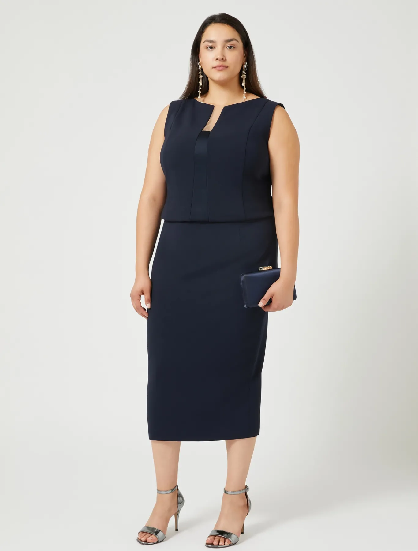 Marina Rinaldi Bluse | Camicie & Bluse*Top in cady triacetato BLUNOTTE