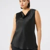 Marina Rinaldi Bluse | Collezione Elegante*Top in crêpe envers satin BLUNOTTE