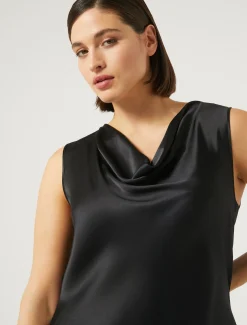 Marina Rinaldi Bluse | Collezione Elegante*Top in crêpe envers satin BLUNOTTE