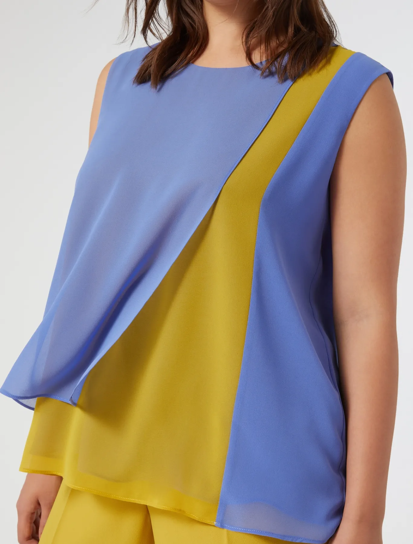 Marina Rinaldi Bluse | Camicie & Bluse*Top in georgette AVIO