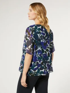 Marina Rinaldi Bluse | Camicie & Bluse*Top in georgette CAFFE`