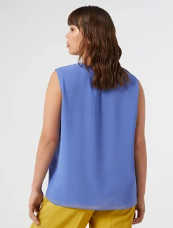 Marina Rinaldi Bluse | Camicie & Bluse*Top in georgette AVIO