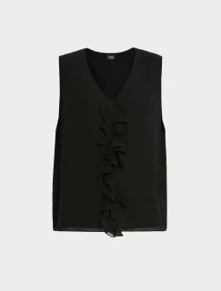 Marina Rinaldi Bluse | Camicie & Bluse*Top in georgette NERO