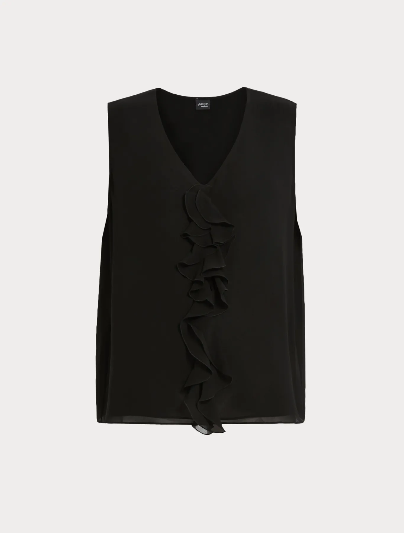 Marina Rinaldi Bluse | Camicie & Bluse*Top in georgette NERO
