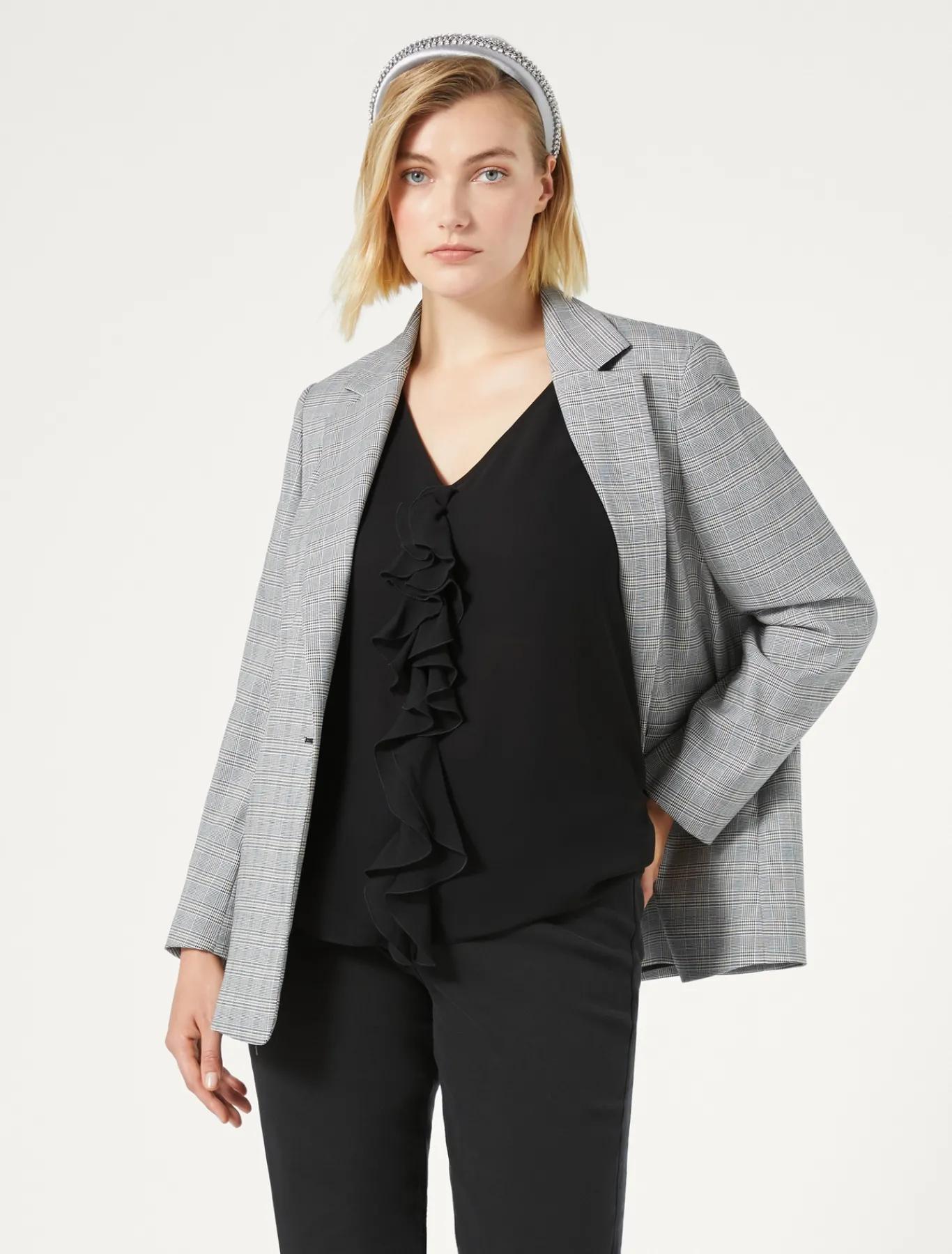 Marina Rinaldi Bluse | Camicie & Bluse*Top in georgette NERO
