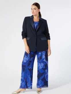 Marina Rinaldi Bluse | Camicie & Bluse*Top in georgette stampata BLUNOTTE