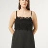 Marina Rinaldi Top & T-Shirt | Top & T-Shirt*Top in jersey con pizzo ANTRACITE