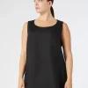 Marina Rinaldi Top & T-Shirt | Top & T-Shirt*Top in lino NERO