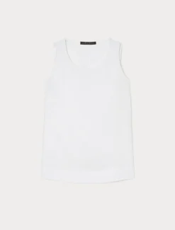 Marina Rinaldi Top & T-Shirt | Top & T-Shirt*Top in lino BIANCOOTTICO