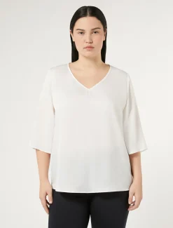 Marina Rinaldi Camicie & Bluse | Camicie & Bluse*Top in raso BIANCO