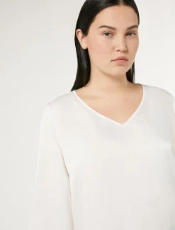 Marina Rinaldi Camicie & Bluse | Camicie & Bluse*Top in raso BIANCO