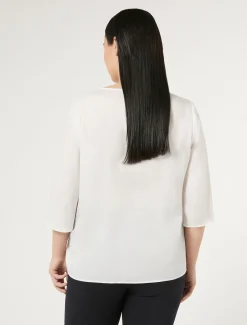 Marina Rinaldi Camicie & Bluse | Camicie & Bluse*Top in raso BIANCO