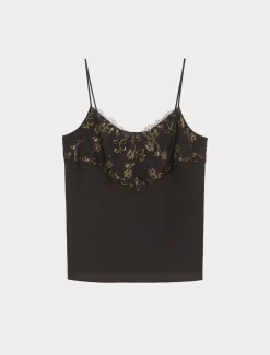 Marina Rinaldi Collezione Elegante | Top & T-Shirt*Top in raso satin TESTAMORO