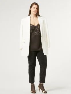 Marina Rinaldi Collezione Elegante | Top & T-Shirt*Top in raso satin TESTAMORO