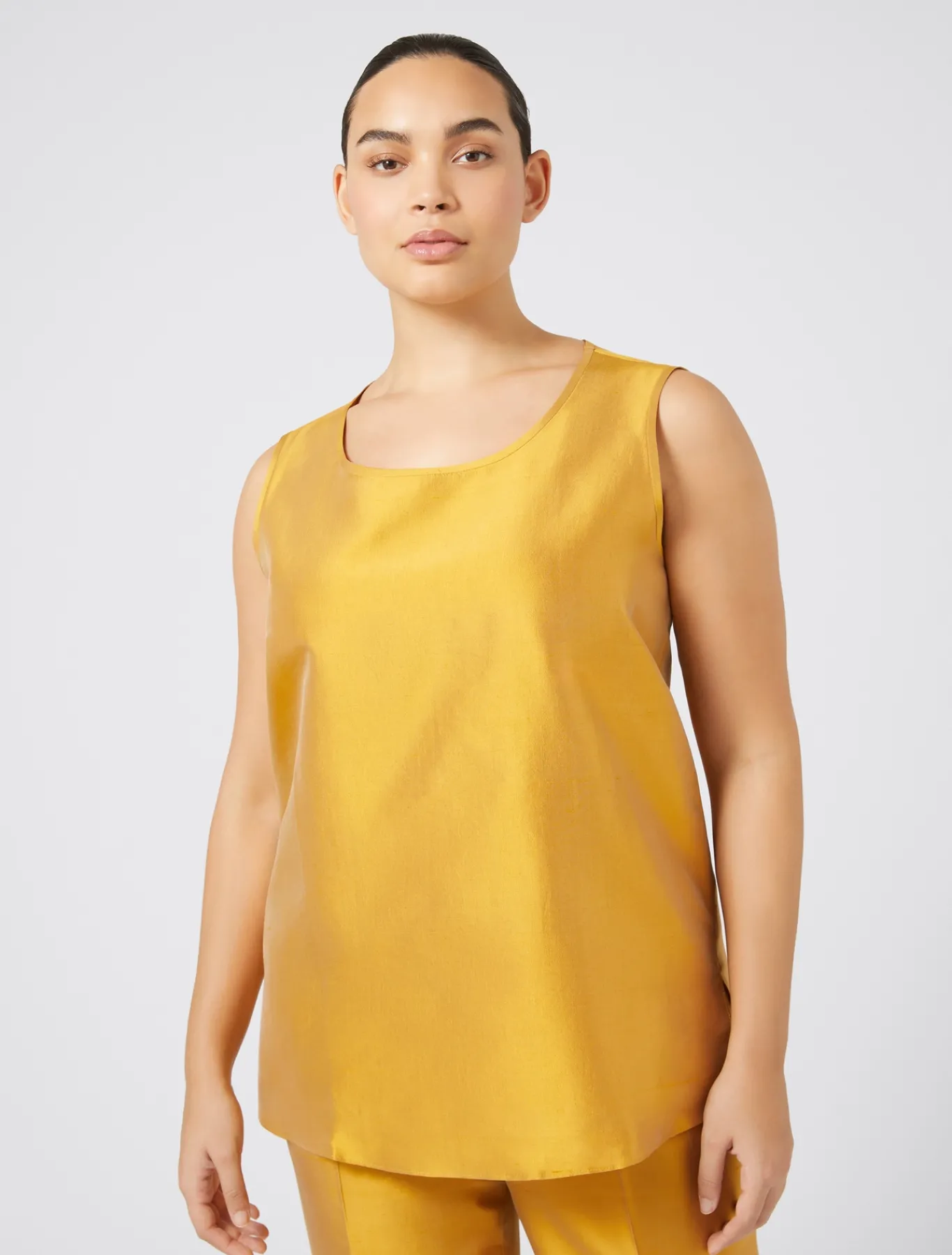 Marina Rinaldi Bluse | Top & T-Shirt*Top in shantung leggero ORO