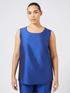 Marina Rinaldi Bluse | Top & T-Shirt*Top in shantung leggero VIOLA