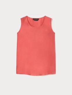 Marina Rinaldi Top & T-Shirt | Bluse*Top in shantung leggero ROSSO