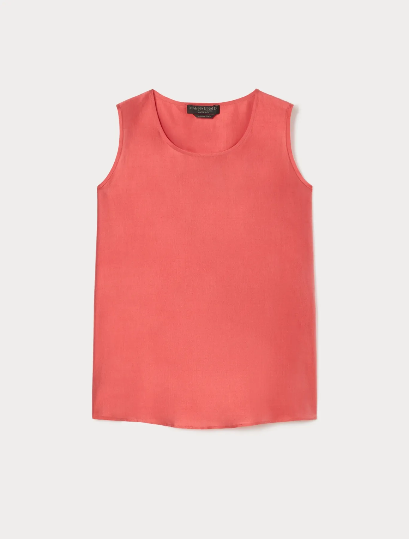 Marina Rinaldi Top & T-Shirt | Bluse*Top in shantung leggero ROSSO