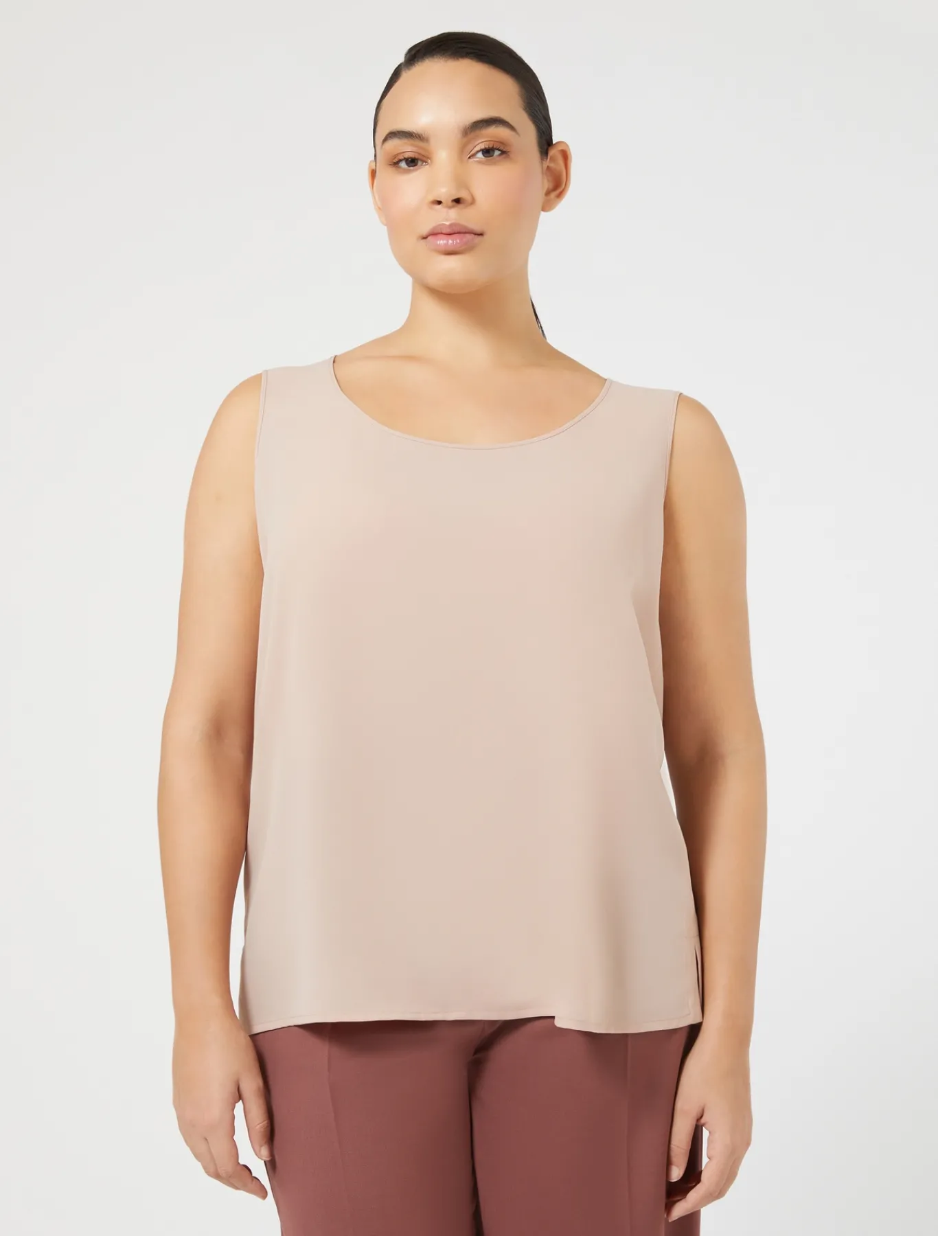 Marina Rinaldi Camicie & Bluse | Camicie & Bluse*Top in tessuto fluido ROSA