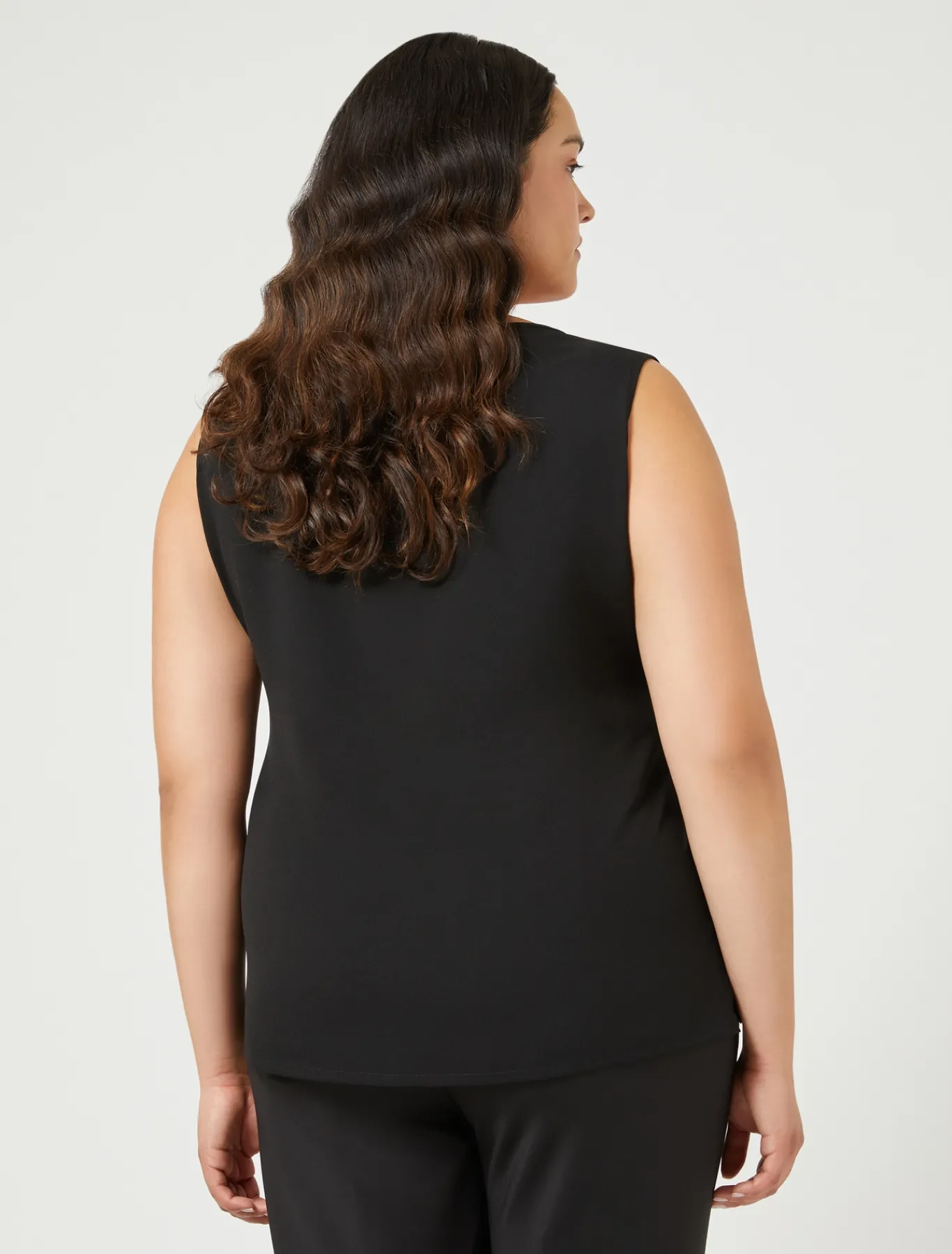 Marina Rinaldi Camicie & Bluse | Camicie & Bluse*Top in tessuto fluido NERO