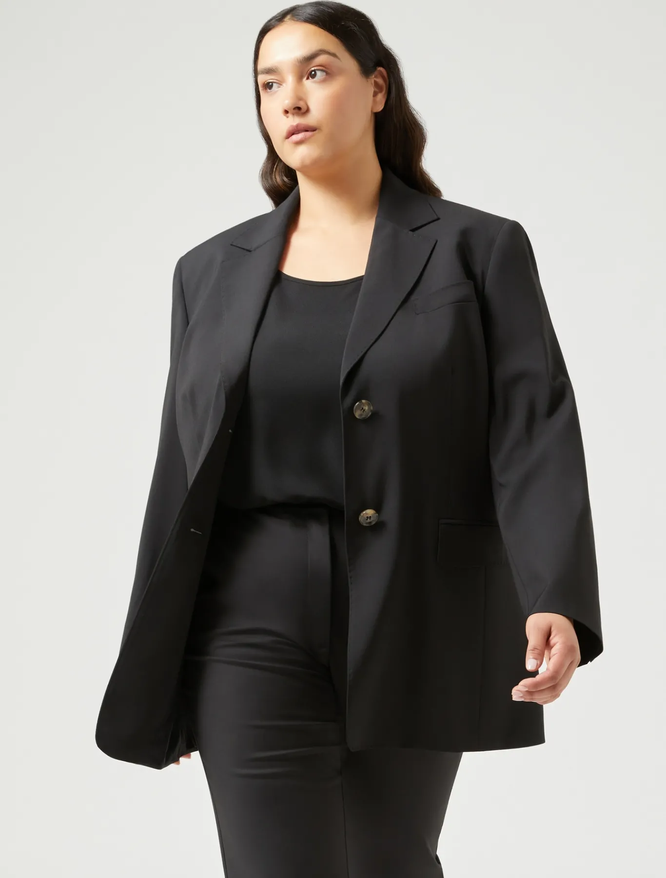 Marina Rinaldi Camicie & Bluse | Camicie & Bluse*Top in tessuto fluido NERO