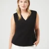 Marina Rinaldi Bluse | Top & T-Shirt*Top in triacetato NERO