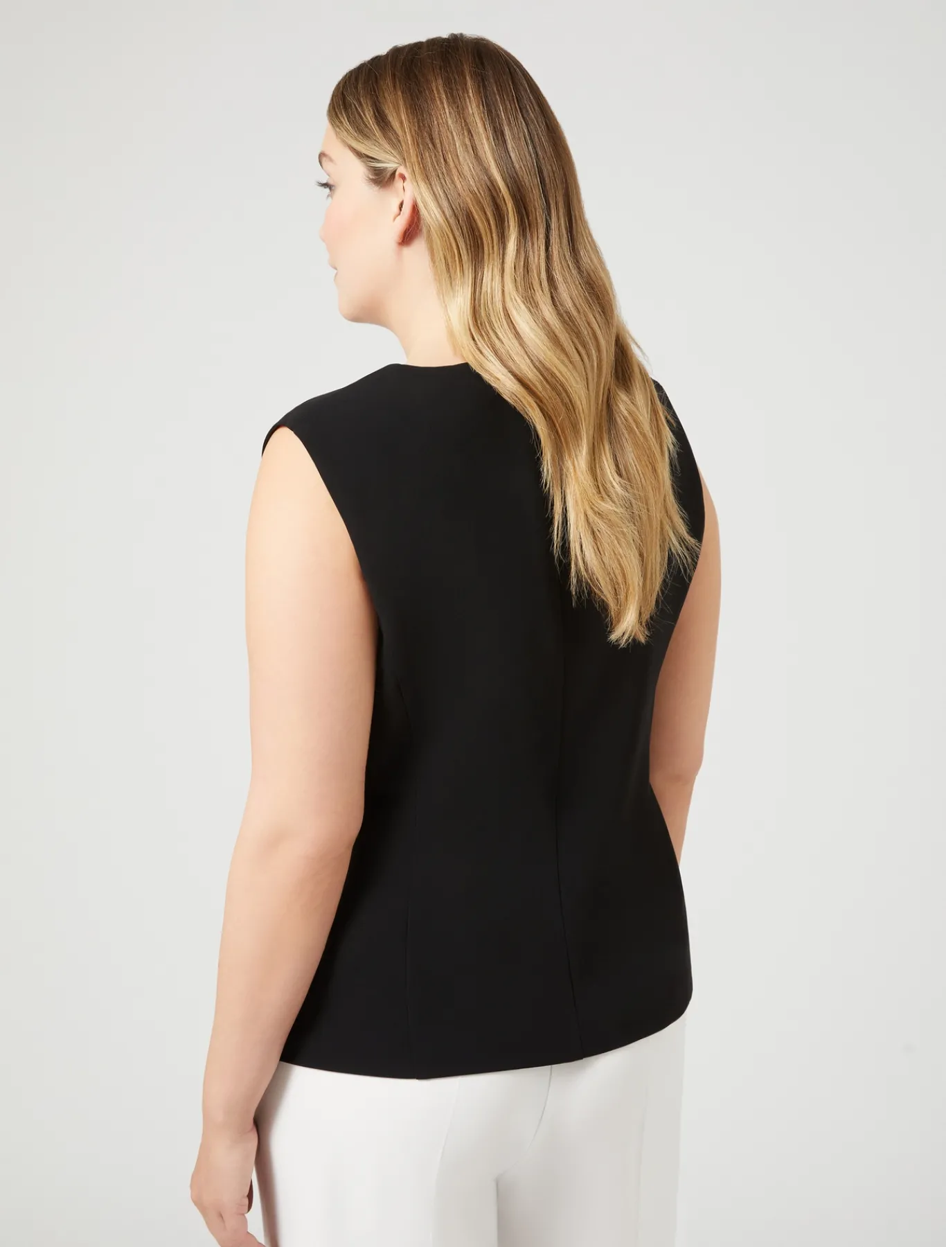 Marina Rinaldi Bluse | Top & T-Shirt*Top in triacetato NERO