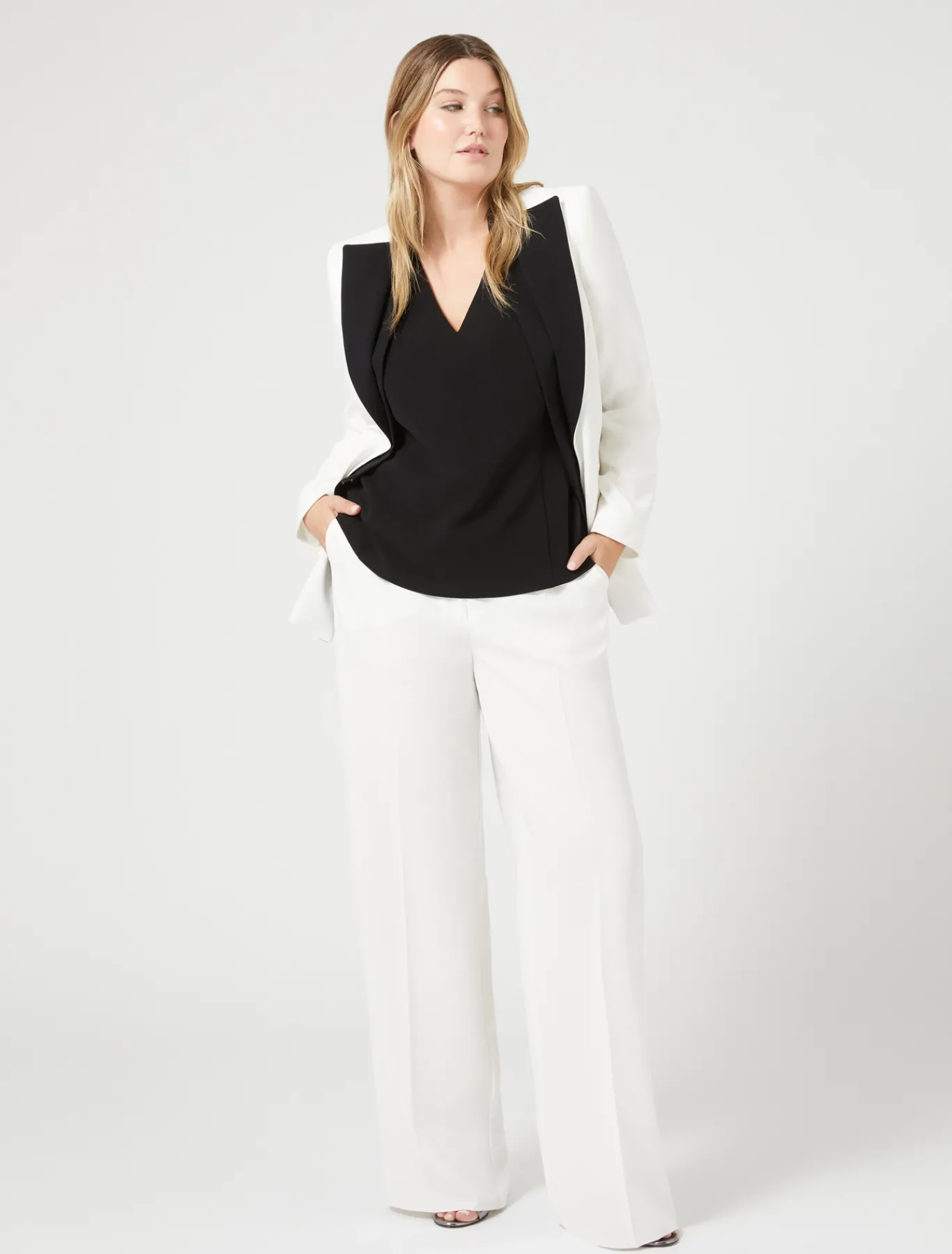Marina Rinaldi Bluse | Top & T-Shirt*Top in triacetato NERO