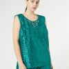 Marina Rinaldi Selezione Elegante | Collezione Elegante*Top in tulle ricamato GIADA