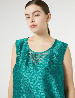 Marina Rinaldi Selezione Elegante | Collezione Elegante*Top in tulle ricamato GIADA