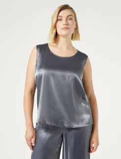 Marina Rinaldi Bluse | Selezione Elegante*Top in viscosa BLUMARINO