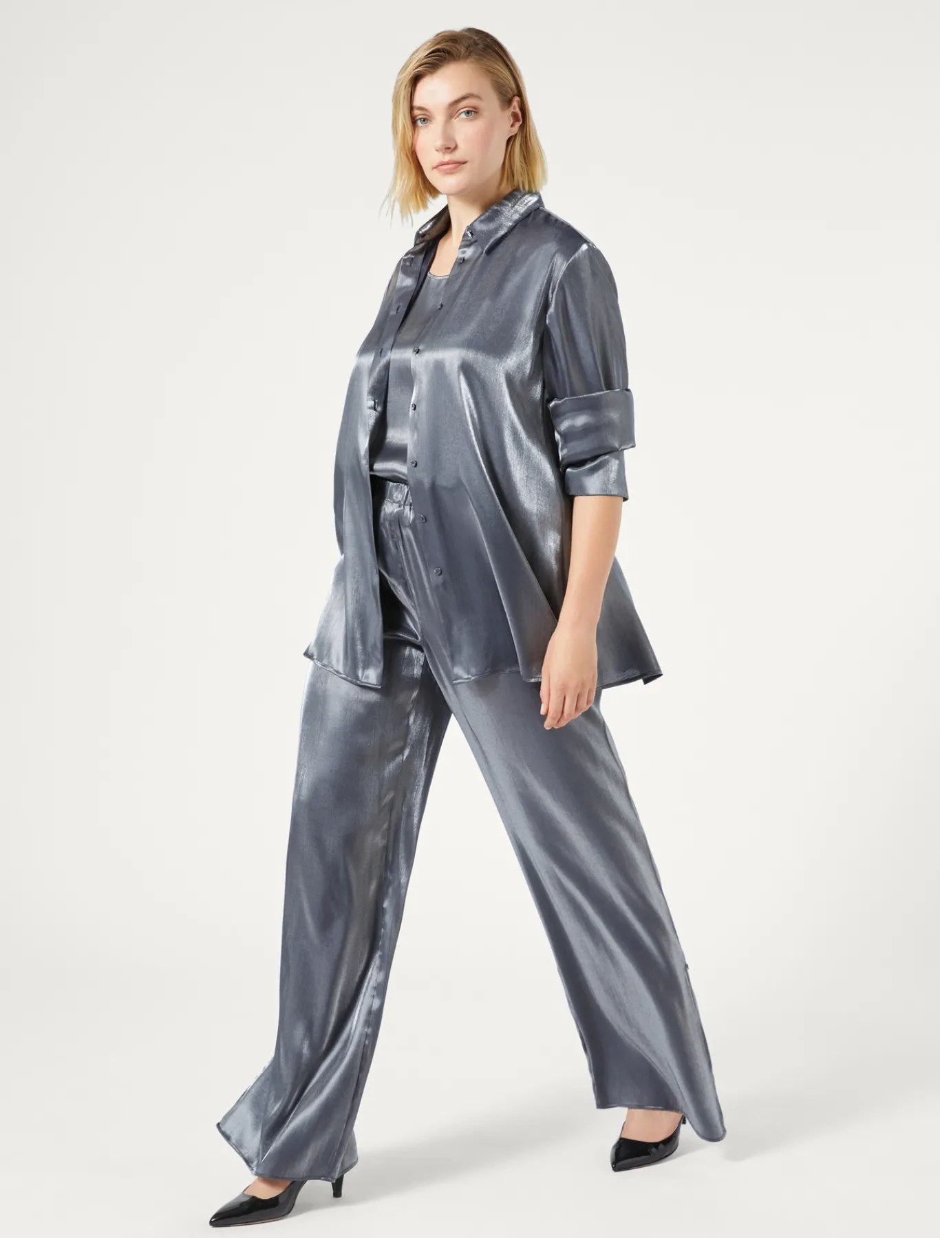 Marina Rinaldi Bluse | Selezione Elegante*Top in viscosa BLUMARINO