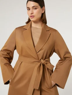 Marina Rinaldi Cappotti & Trench | Cappotti & Trench*Trench in gabardina antigoccia CAMMELLO