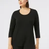 Marina Rinaldi Top & T-Shirt | Top & T-Shirt*T-shirt in jersey NERO