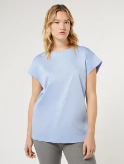 Marina Rinaldi Top & T-Shirt | Top & T-Shirt*T-shirt in jersey AZZURRO