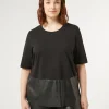 Marina Rinaldi Top & T-Shirt | Top & T-Shirt*T-shirt in jersey NERO