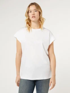 Marina Rinaldi Top & T-Shirt | Top & T-Shirt*T-shirt in jersey BIANCOOTTICO