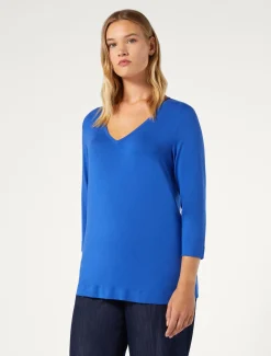 Marina Rinaldi Top & T-Shirt | Top & T-Shirt*T-shirt in jersey BLUCINA