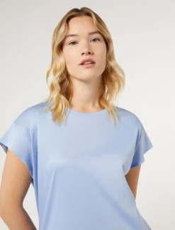Marina Rinaldi Top & T-Shirt | Top & T-Shirt*T-shirt in jersey AZZURRO