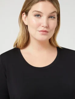 Marina Rinaldi Top & T-Shirt | Top & T-Shirt*T-shirt in jersey NERO
