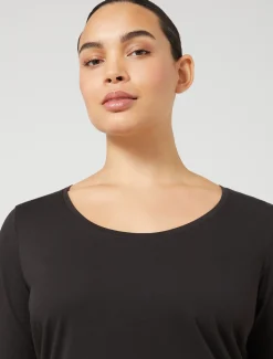 Marina Rinaldi Top & T-Shirt | Top & T-Shirt*T-shirt in jersey NERO
