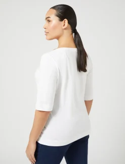 Marina Rinaldi Top & T-Shirt | Top & T-Shirt*T-shirt in jersey BIANCOOTTICO