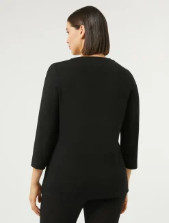 Marina Rinaldi Top & T-Shirt | Top & T-Shirt*T-shirt in jersey NERO