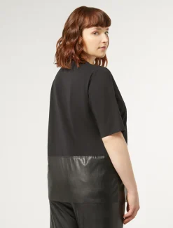 Marina Rinaldi Top & T-Shirt | Top & T-Shirt*T-shirt in jersey NERO