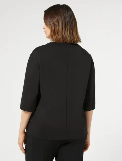 Marina Rinaldi Top & T-Shirt | Top & T-Shirt*T-shirt in jersey NERO