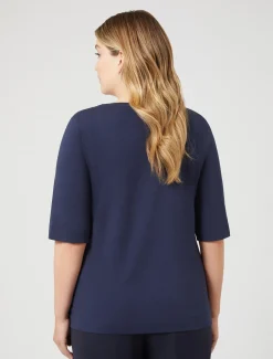 Marina Rinaldi Top & T-Shirt | Top & T-Shirt*T-shirt in jersey BLUETTE